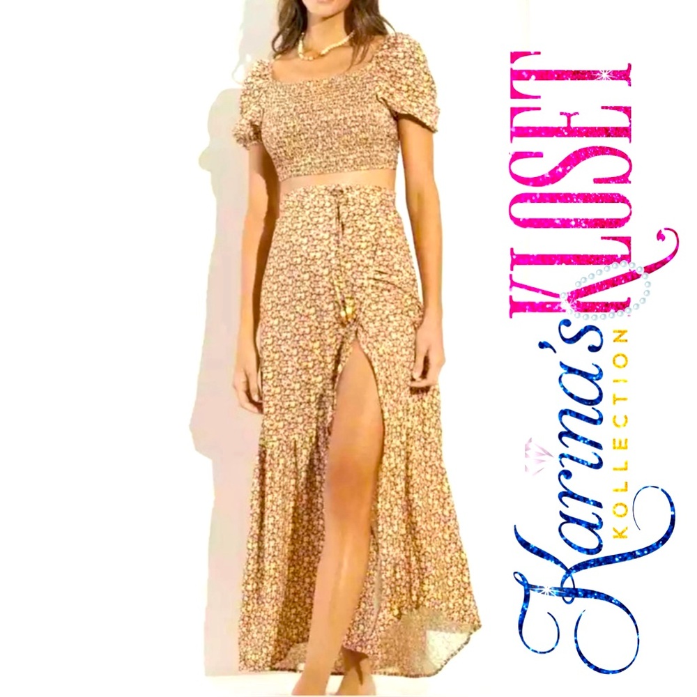 MAAJI Skirt Womens Floral Print Radiant Meadow Autumn Set 🎀🩵🎀🩵
